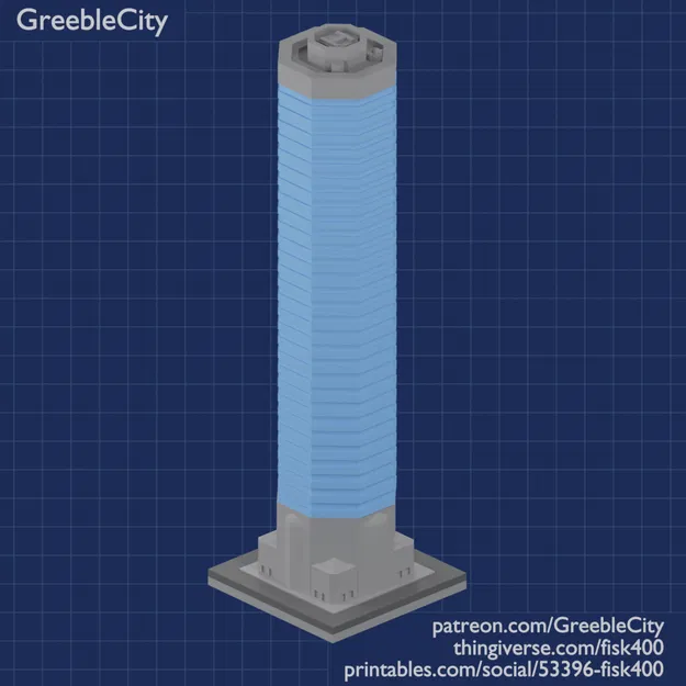 GreebleCity: Set 01 (Phiên bản 2024) - Mô hình thành phố sắc màu - Image 5