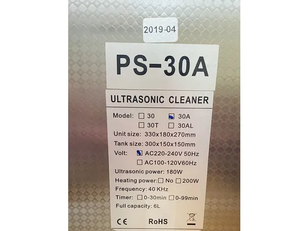 Máy rửa đĩa than / Máy làm sạch đĩa than bằng sóng siêu âm bởi Duc8 trên Thingiverse - Image 14