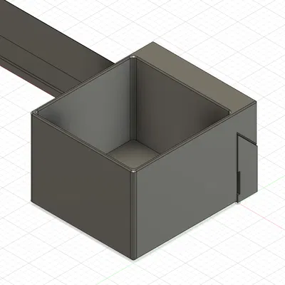 Khay Hộp Gắn Thanh Treo Kiểu Pháp