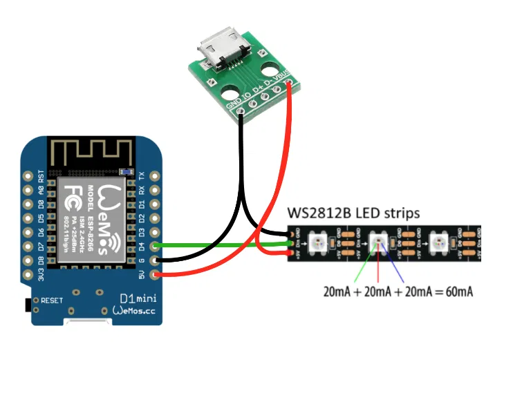 Chân đế Mặt Trăng cho WLED trên ESP8266 - Image 7