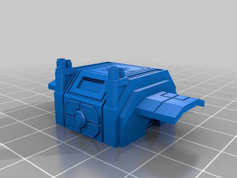 Lucius Pattern Acastus Porphyrion - Mô Hình In 3D - Image 2