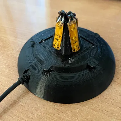 Đế Đèn Mặt Trăng Lithophane