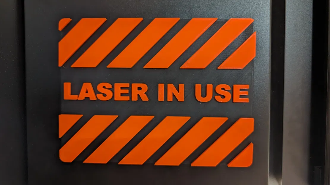 Biển báo "Laser Đang Sử Dụng" - Image 1
