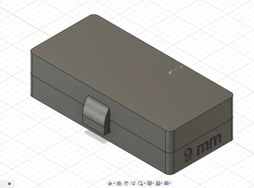 Hộp Đựng 50 Viên Đạn 9mm. Bản Lề In Được. - Image 4