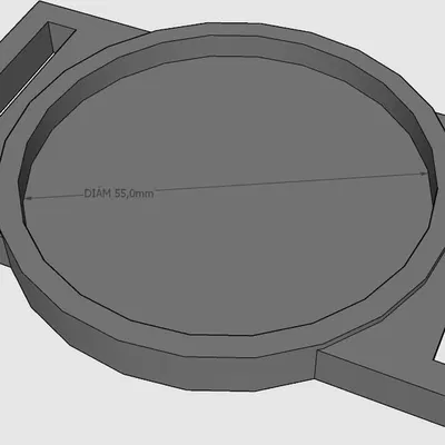 Dây Giữ Nắp Ống Kính Nikon D3400 (55mm)