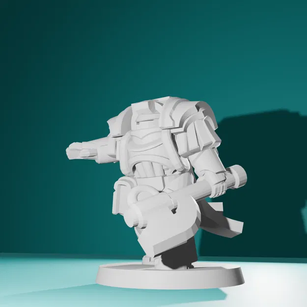 Giáp Nặng Công Thành 32mm Biệt Đội Thập Tự Chinh Thiên Hà - Image 8