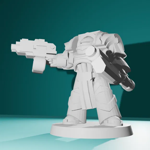 Giáp Nặng Công Thành 32mm Biệt Đội Thập Tự Chinh Thiên Hà - Image 9