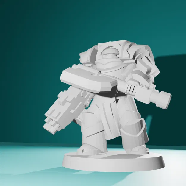 Giáp Nặng Công Thành 32mm Biệt Đội Thập Tự Chinh Thiên Hà - Image 11