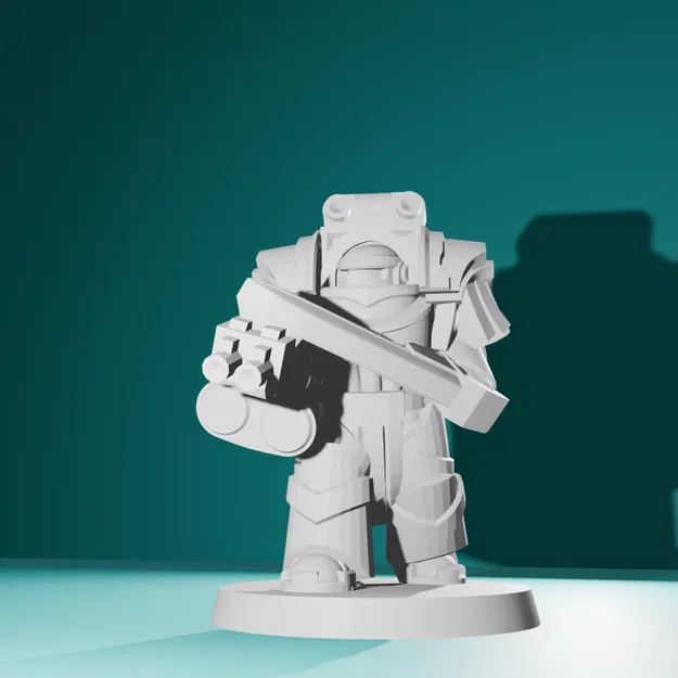 Giáp Nặng Công Thành 32mm Biệt Đội Thập Tự Chinh Thiên Hà - Image 12