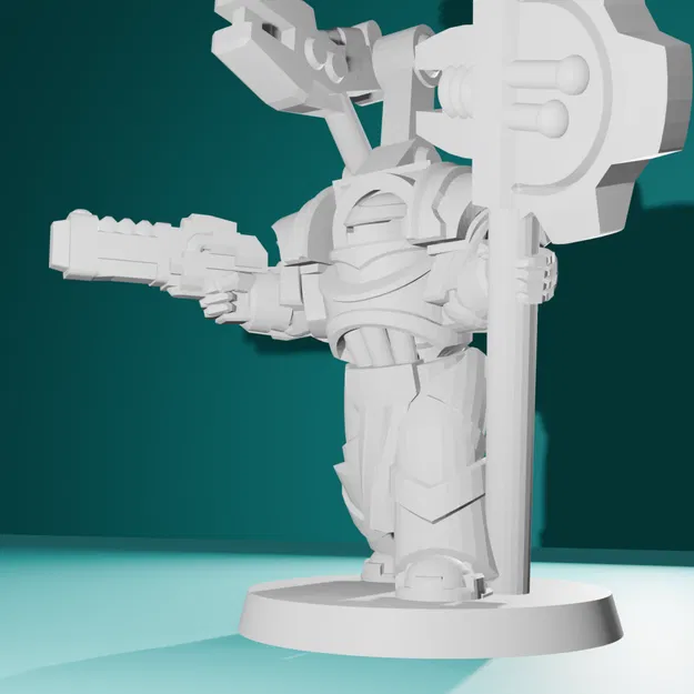 Giáp Nặng Công Thành 32mm Biệt Đội Thập Tự Chinh Thiên Hà - Image 13