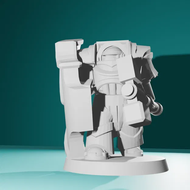 Giáp Nặng Công Thành 32mm Biệt Đội Thập Tự Chinh Thiên Hà - Image 15