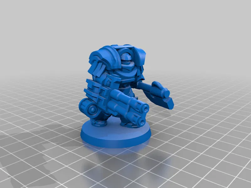 Giáp Nặng Công Thành 32mm Biệt Đội Thập Tự Chinh Thiên Hà - Image 20