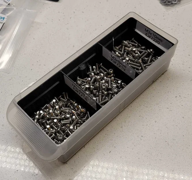 Akro-mils 3 bin cho Voron V0 - Image 1