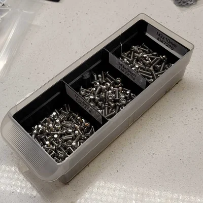 Akro-mils 3 bin cho Voron V0