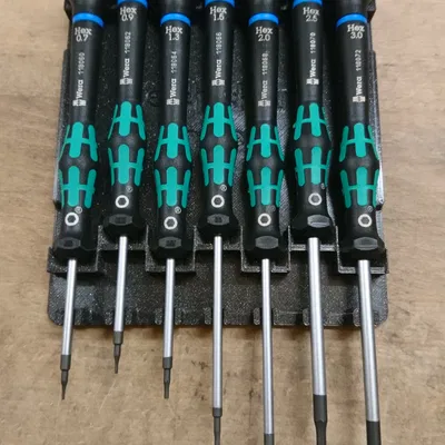 Hộp đựng tua vít micro WERA