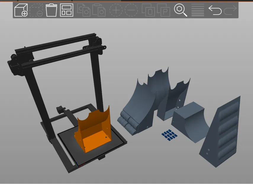Đường Dốc Xe Tải Quái Vật (Chỉnh Sửa và Tách Cho Tỷ Lệ 1:24) - Image 3