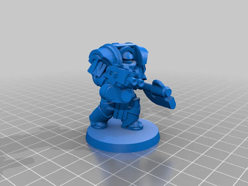 Giáp Nặng Công Thành 32mm Biệt Đội Thập Tự Chinh Thiên Hà - Image 25