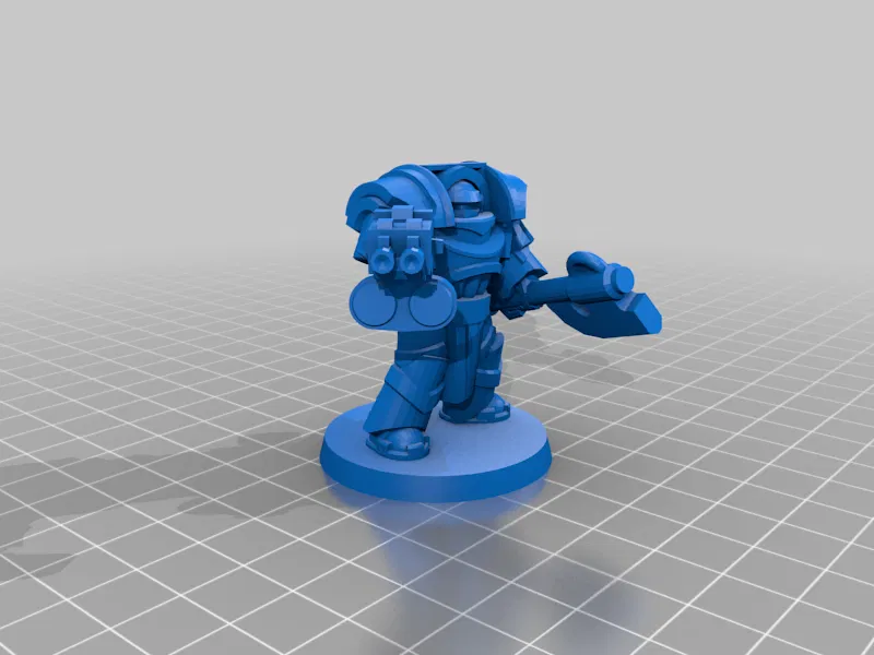 Giáp Nặng Công Thành 32mm Biệt Đội Thập Tự Chinh Thiên Hà - Image 31