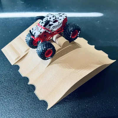 Ramp Xe Monster Truck Tỉ Lệ 1:64