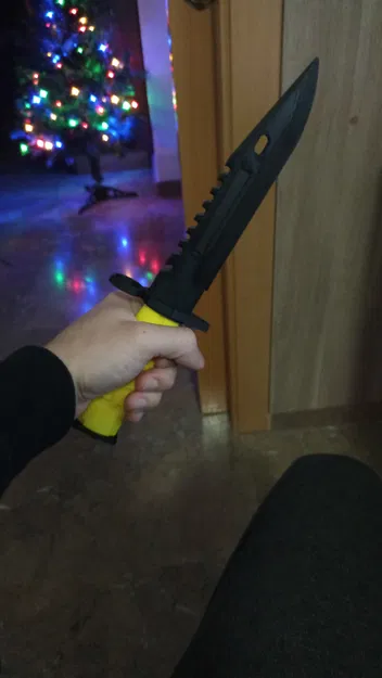 Dao Lưỡi Lê (Knife Bayonet) Cho Airsoft/Cosplay - Image 1