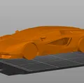 Mô hình Lamborghini Countach LPI 800-4 phiên bản in 3D - Thumbnail 2