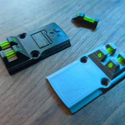 Ốp Lưng Glock RMR LEGO "Sợi Quang Học"