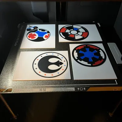 Thẻ Tương Phản Montessori Cảm Hứng Star Wars