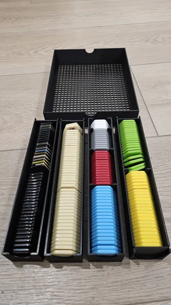 Bộ Khay Sắp Xếp Cho The Castles of Burgundy Special Edition (Chỉ Acrylic) - Image 1