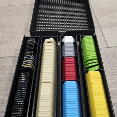 Bộ Khay Sắp Xếp Cho The Castles of Burgundy Special Edition (Chỉ Acrylic)