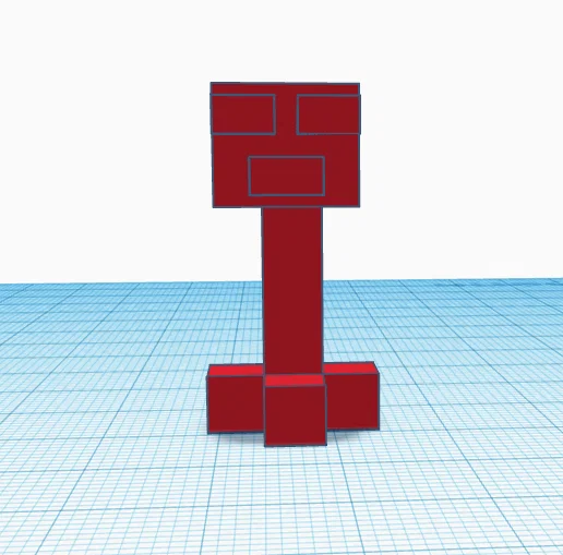 Crepper Minecraft 3D - Image 1
