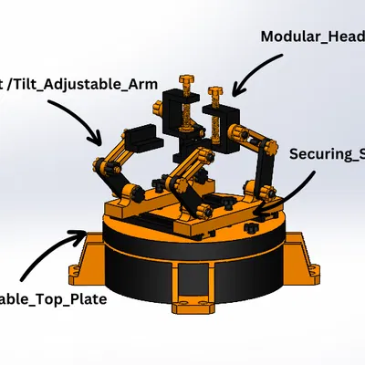 Bàn làm việc công thái học đa năng / Giá đỡ