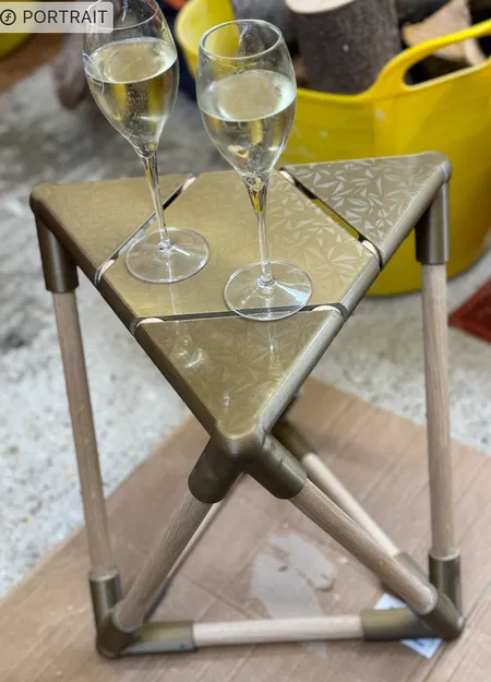 Ghế đẩu Hình học 21mm - Image 1