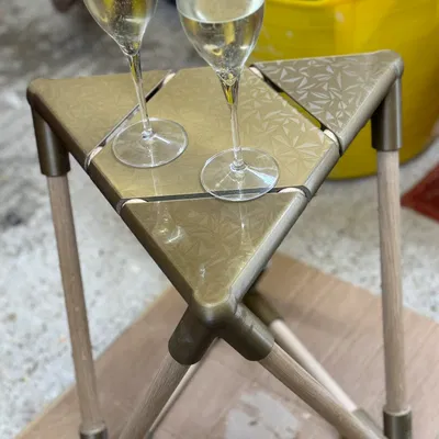 Ghế đẩu Hình học 21mm