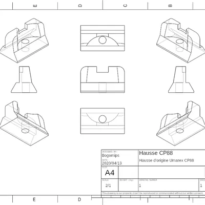Mod Gắn Sight LPA Cho Súng CP88