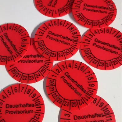 Nhãn Kiểm Tra Vĩnh Viễn Tạm Thời