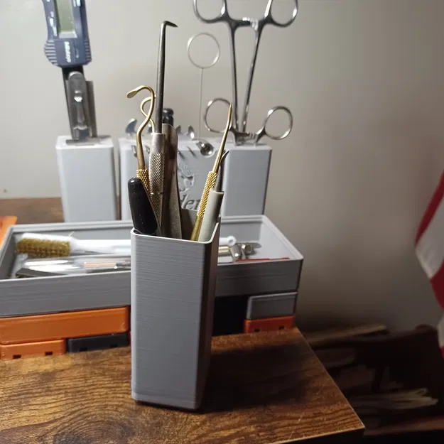 Gridfinity 1x1x16u Bin mở - Image 1