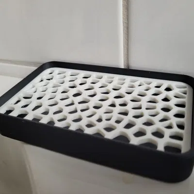 Hộp đựng xà bông (lồng voronoi)