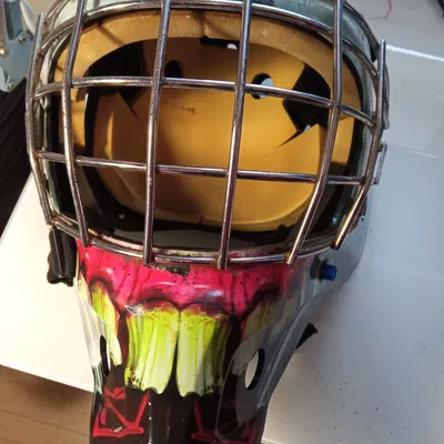 Pat cài cho nón thủ môn hockey Bauer