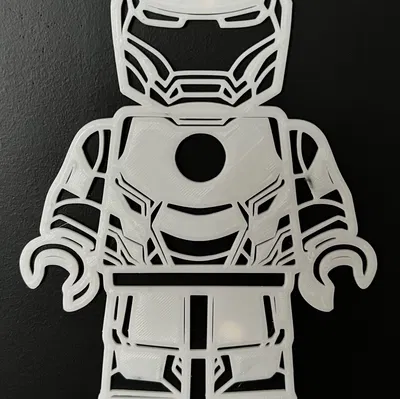 Tranh Treo Tường Lego Iron Man