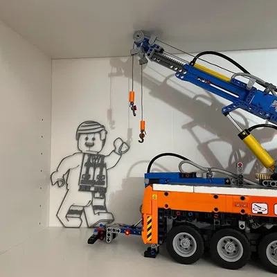 Tác Phẩm Điêu Khắc Treo Tường Kiểu Lego