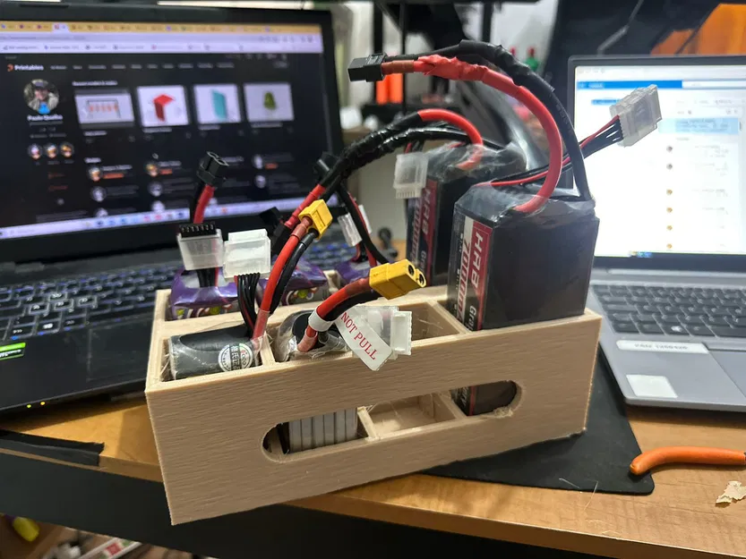 Hộp đựng pin cho Drone FPV - Image 1