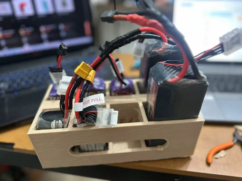 Hộp đựng pin cho Drone FPV - Image 4