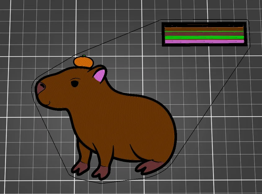 Mô hình Capybara Dễ Thương - Image 3