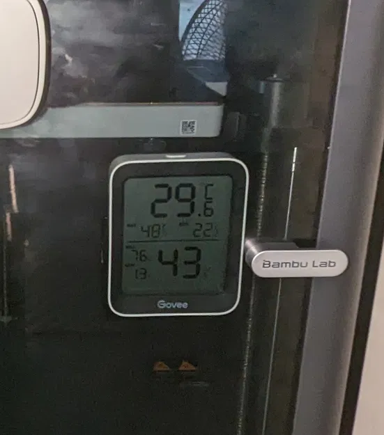 Giá Gắn Govee H5075 Lên Cửa Máy In Bambu Lab P1S - Image 1