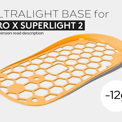 Đế Siêu Nhẹ Cho Logitech G Pro X Superlight 2 (Bản Miễn Phí)