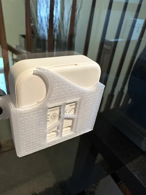 Giá đỡ/mount Cảm biến Nhiệt độ Ẩm Govee Wi-Fi cho Bambu Lab X1 Carbon (Gắn cửa) - Image 2