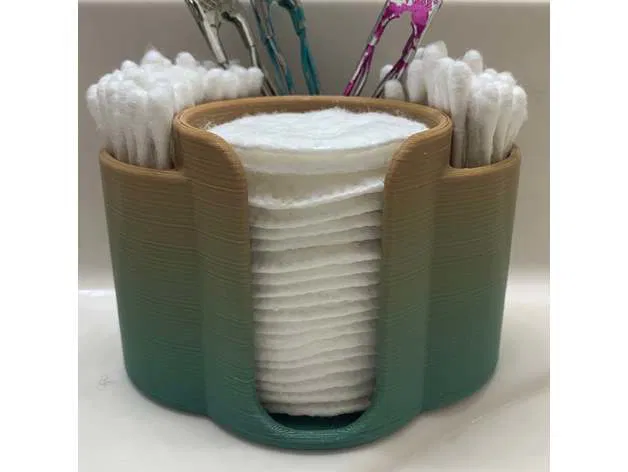 Chân đế đựng tăm bông và bông tẩy trang - Image 3