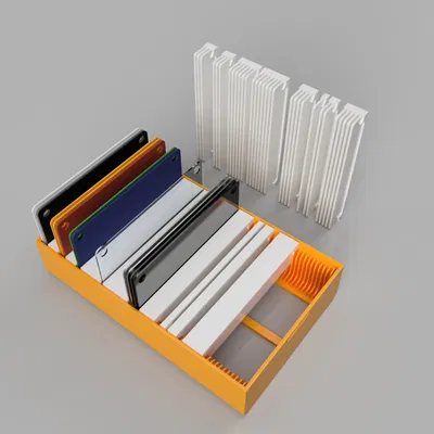 Thẻ Mẫu Filament Dạng Thẻ Tín Dụng Có Hộp Đựng và Nắp