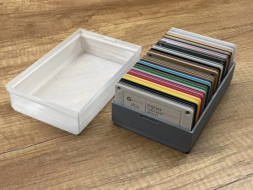 Thẻ Mẫu Filament Dạng Thẻ Tín Dụng Có Hộp Đựng và Nắp - Image 5