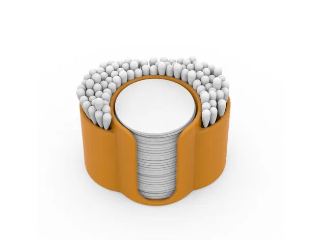 Chân đế đựng tăm bông và bông tẩy trang - Image 7